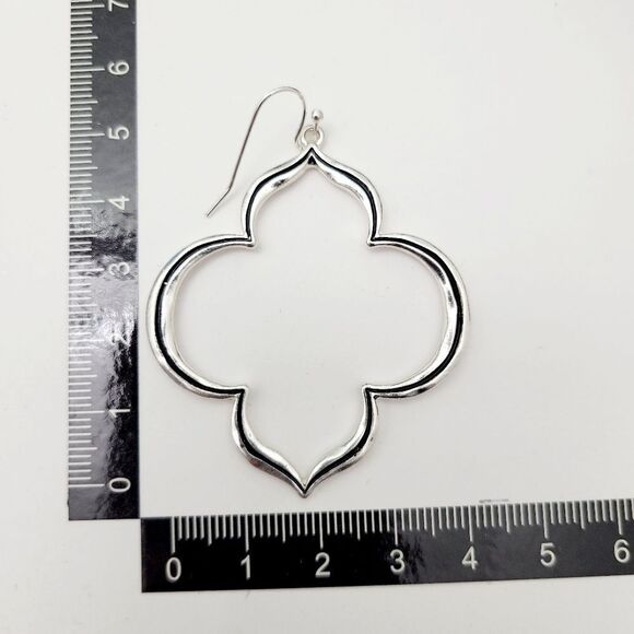 Brand New Versona Silver With Black Earrings - Picture 9 of 9